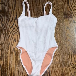 Jcrew white one piece